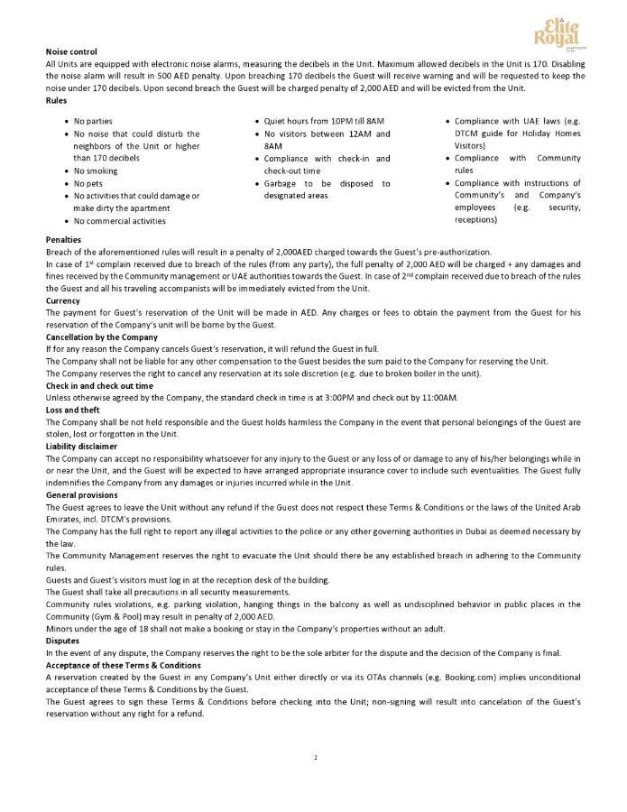 Elite Royal Apartment - Burj Residences Tower 5 Дубай Экстерьер фото